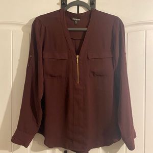 Long sleeve blouse express